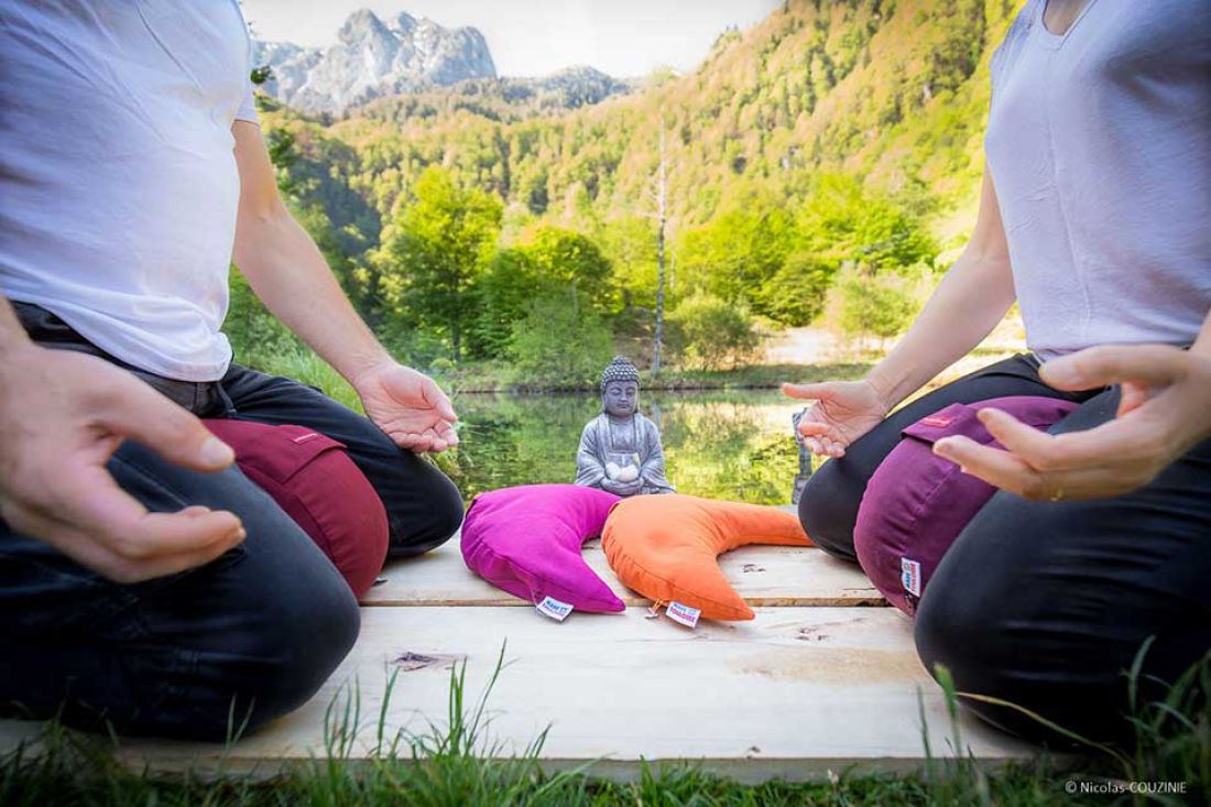 3 avantages d'un coussin de yoga